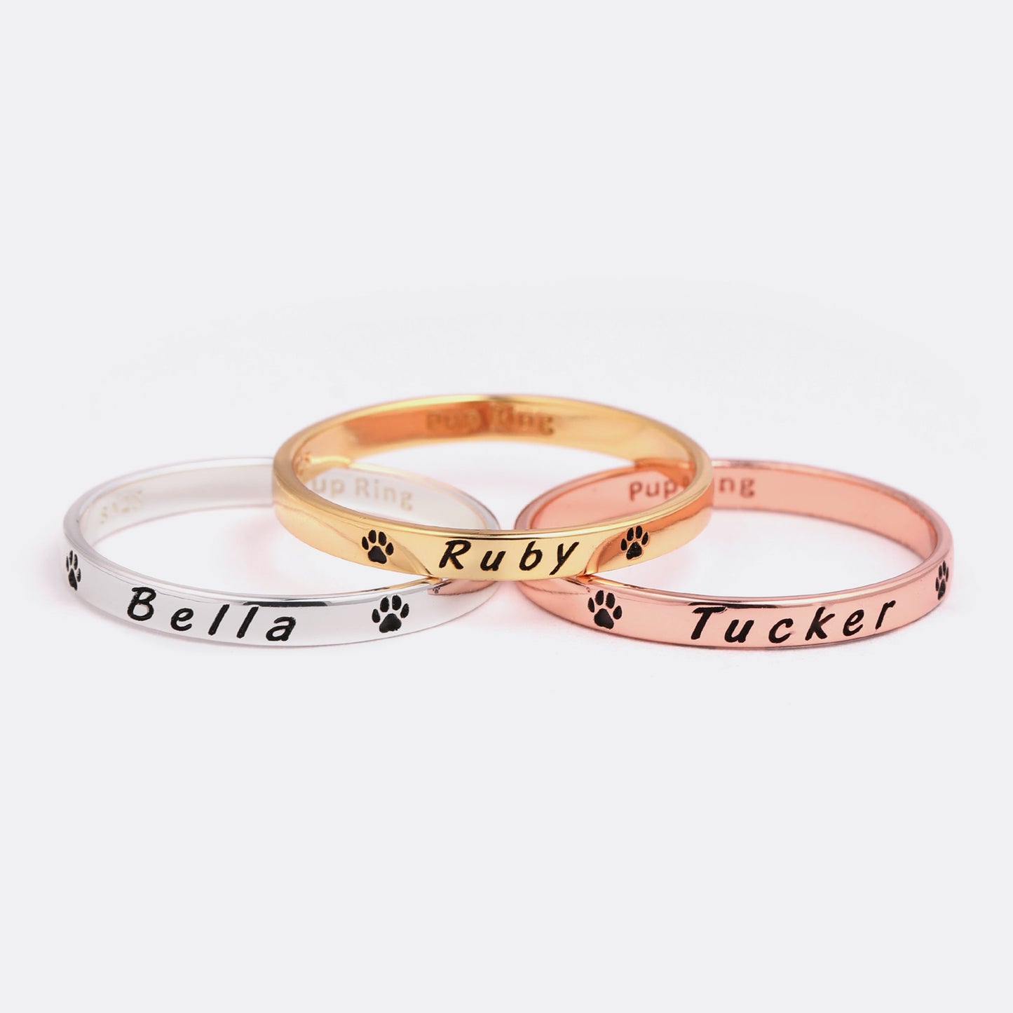 Stackable Pet Band Ring