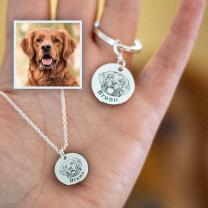 Pet Face Necklace