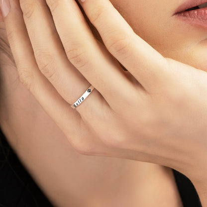 Stackable Pet Band Ring