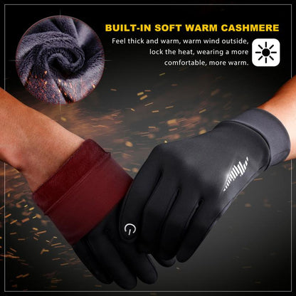 Winter Gloves waterproofing Touch Screen Liners Thermal Warm Perfect for Cycling, Running, Driving, Hiking, Walking, Texting, Freezer Work,