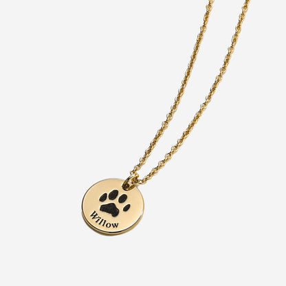 Pawprint Necklace